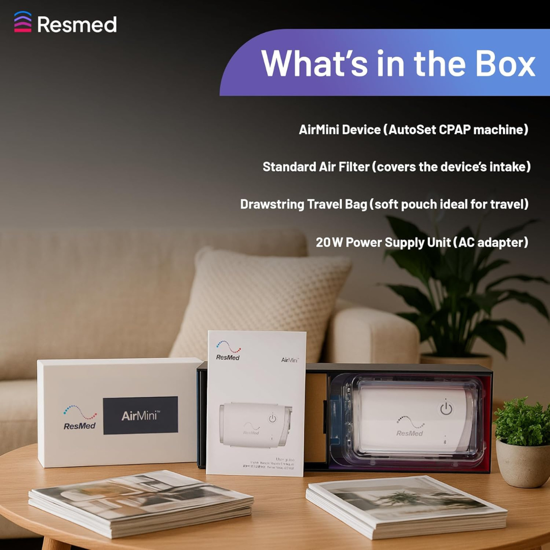 AirMini AutoSet Portable CPAP By Resmed